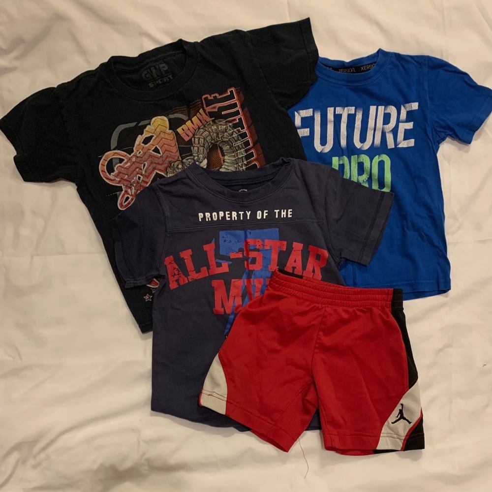Boys Bundle shirts/shorts/pants